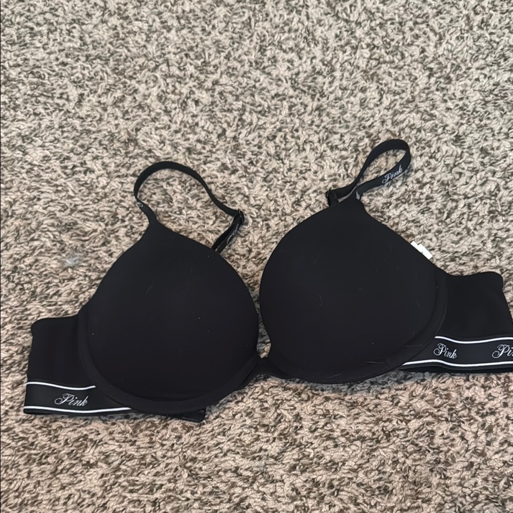 PINK Victoria's Secret Black Bra Intimates & Sleepwear